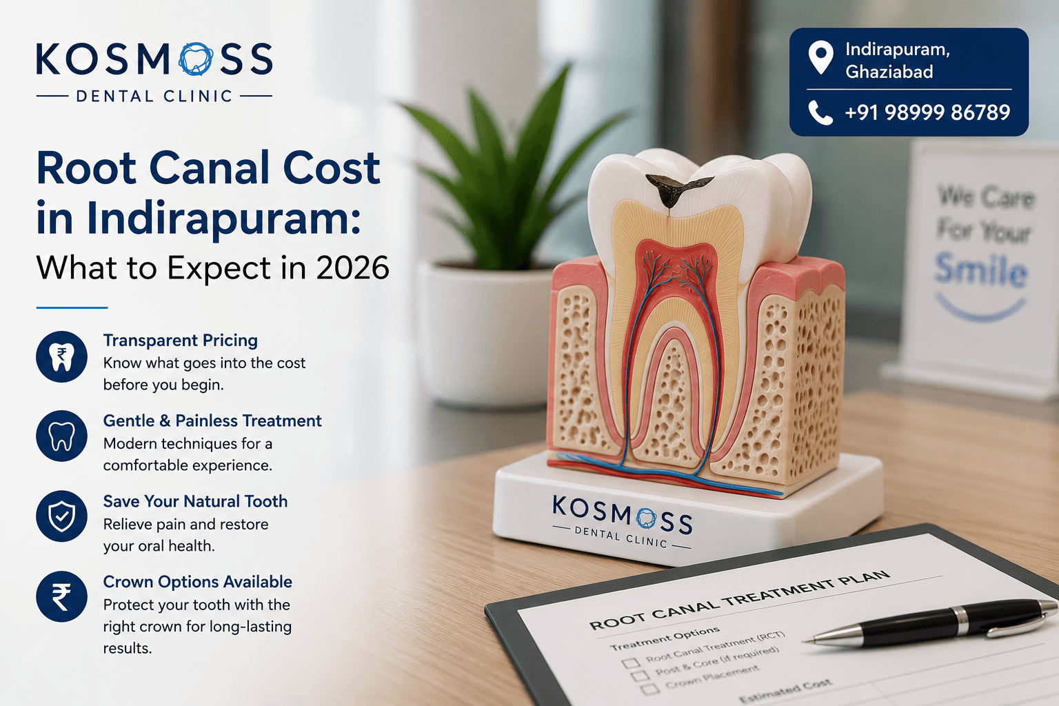 Root Canal Cost in Indirapuram: What to Expect in 2026