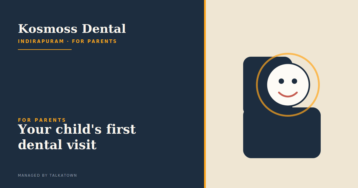 Your child’s first dental visit: a calm, practical guide for parents